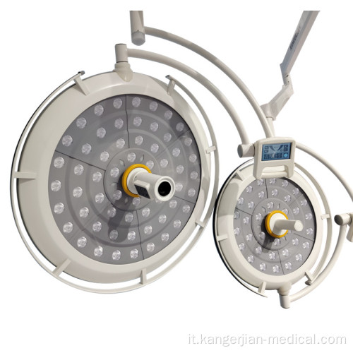 Attrezzatura medica a sospensione Doppia coupole Operatura della lampada batteria LED LED LIGHIONE IN OPERATIVO TEATRO